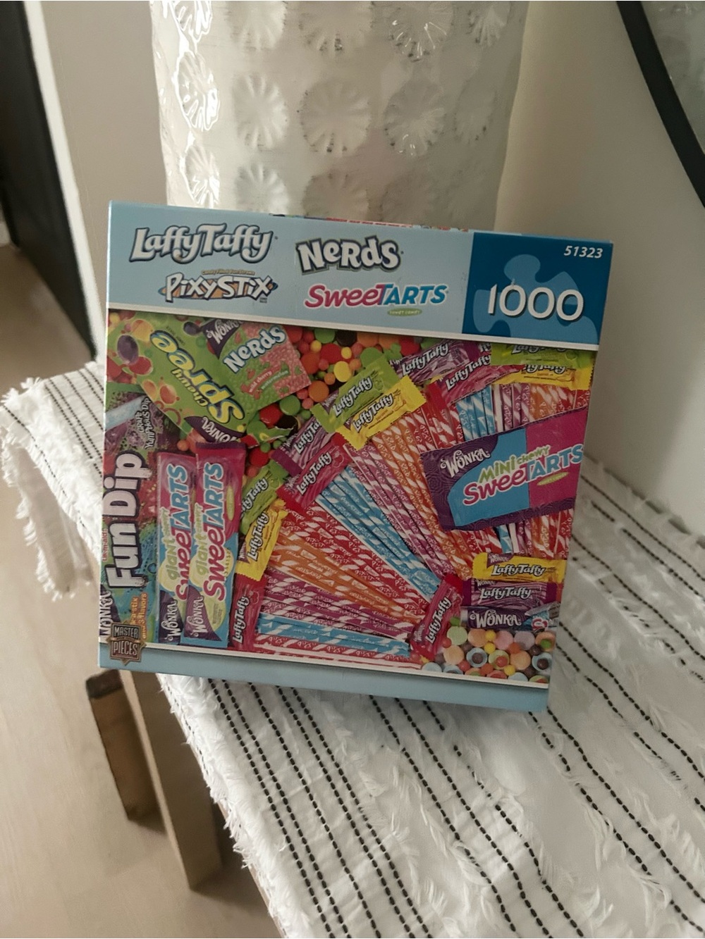 MasterPieces Wonka Candy 1000 Piece Jigsaw Puzzle Laffy Taffy Nerds